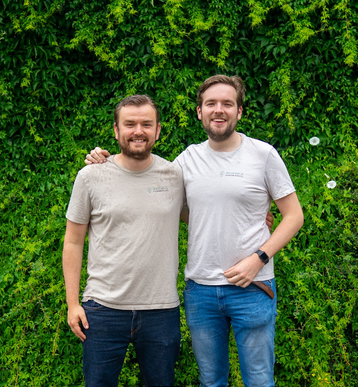 Boyd Belshof en Peter Dragstra, oprichters Webnexus